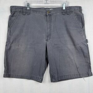 Carhartt Force Cargo‎ Shorts Men's Size 44 Relaxed Fit Grey Workwear Ripstop